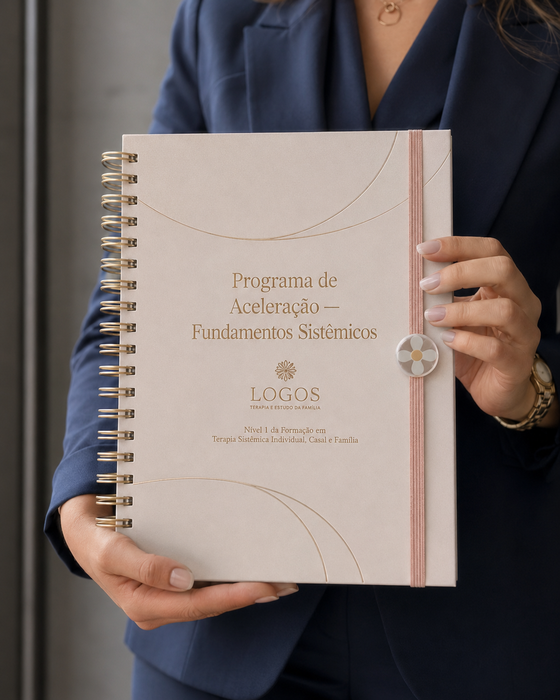 Apostila impressa do Programa de Aceleração — Logos
